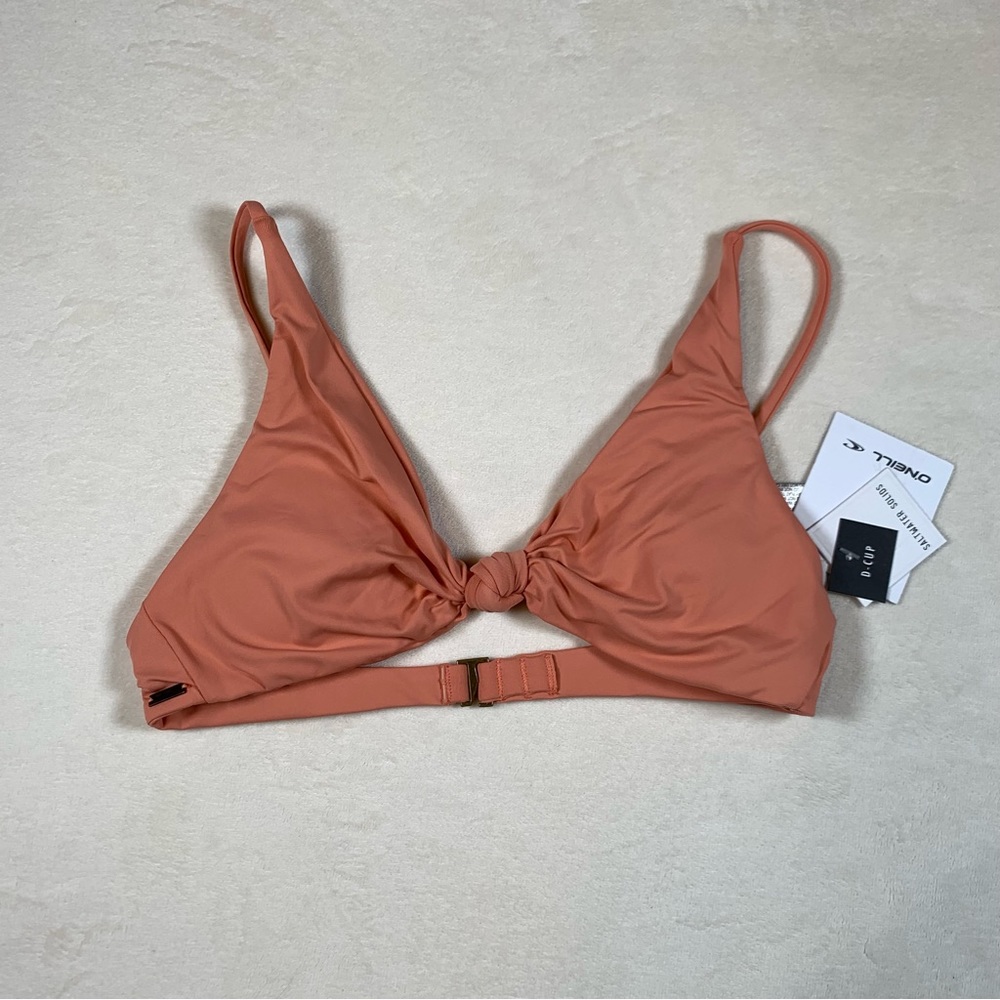 O’NEILL Pismo Saltwater Solids Swimsuit Bikini Top, XS